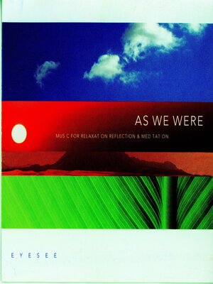 cover image of As We Were